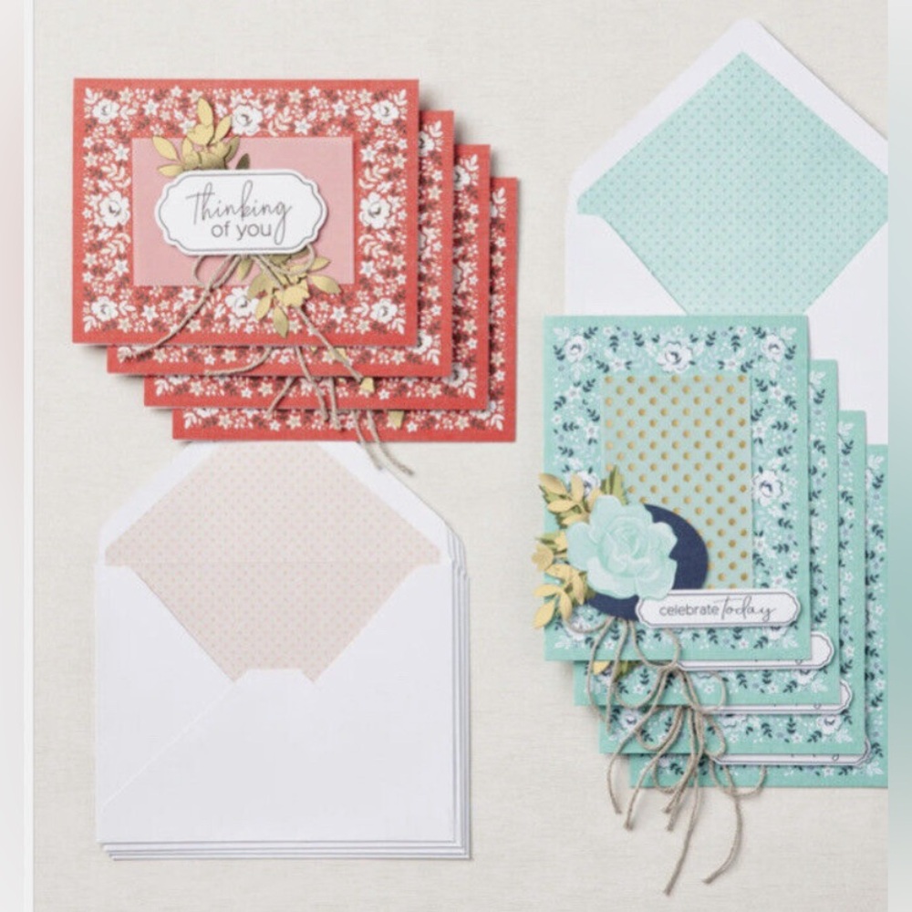 Stampin’ Up! Kerchief Card Kit.